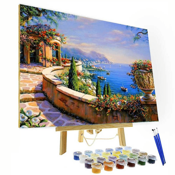 Stunning Landscape Paint by Numbers Just Paint by Number