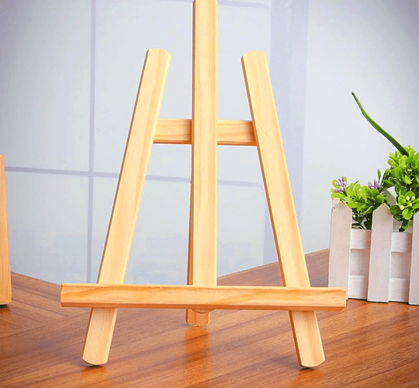 Tabletop Diy Wood Easel 21x28cm Stand Display Holder