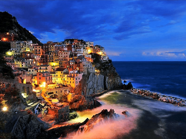 Paint by Numbers Landscape at Night