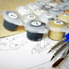 Paint By Numbers Kit Tree of Life By William Morris - Just Paint by Number