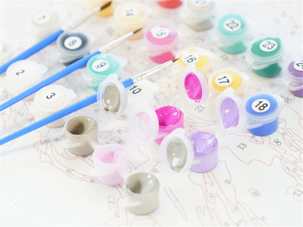 Paint by Numbers Kit Abstract Wine - Just Paint by Number