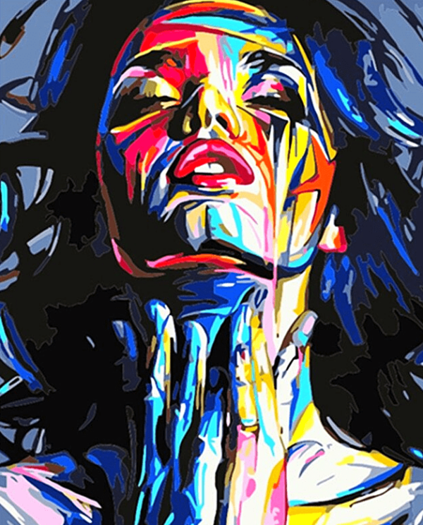 Paint by Numbers Kit Abstract Woman