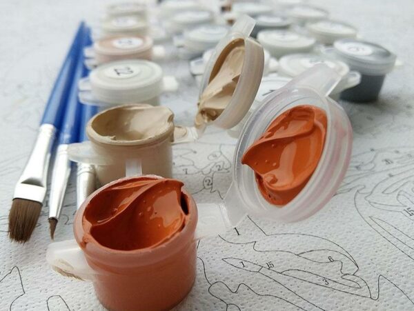 Asian Woman Paint by Numbers Kit - Just Paint by Number