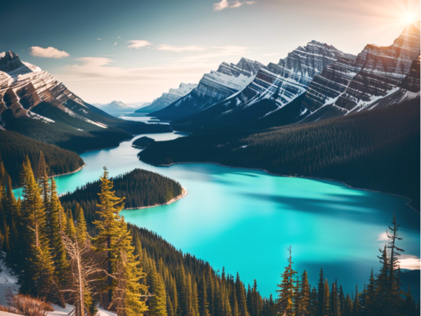 Lake Louise - DIY Diamond Painting Kit
