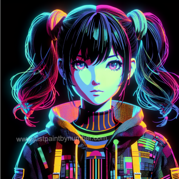 Anime Girl Diamond Painting