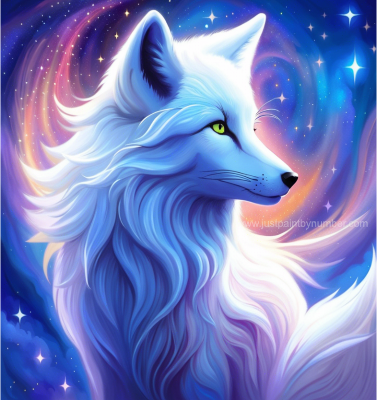 Picture of fox diamond painting
