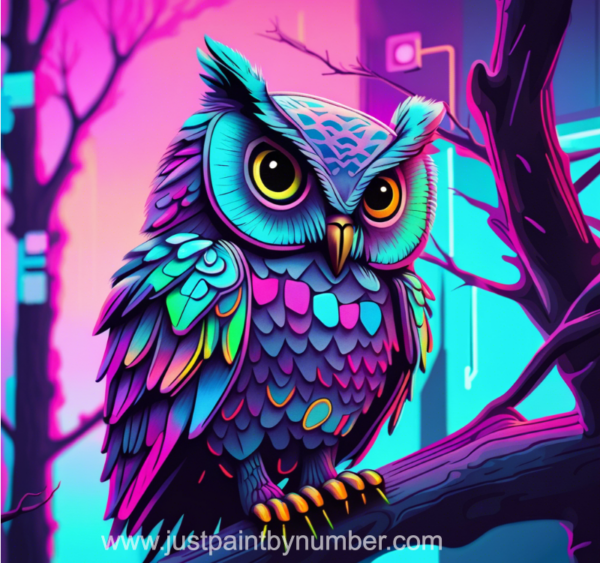 Diamond Painting Kit - Owl