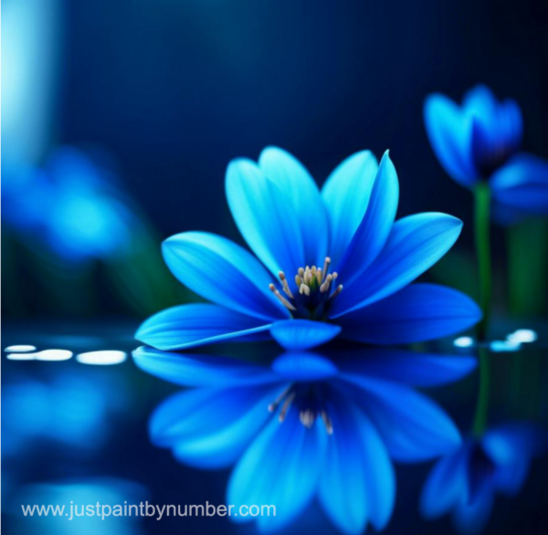 Diamond Painting Kit - Flower Reflection