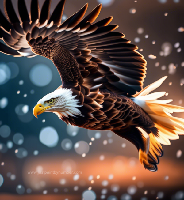 Diamond Painting Kit - Flying Eagle