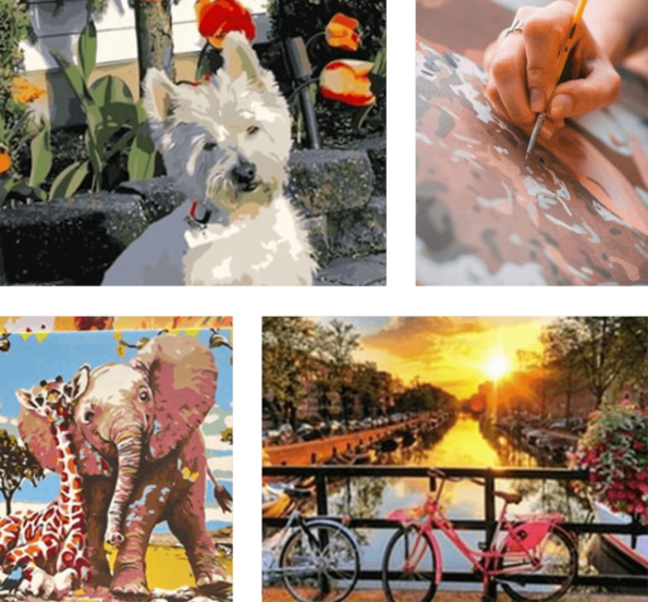 HighQuality Paint by Number Kits Just Paint by Number