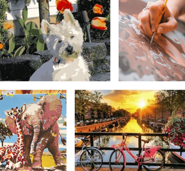 HighQuality Paint by Number Kits Just Paint by Number