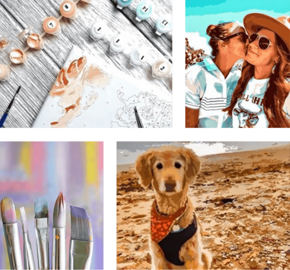 HighQuality Paint by Number Kits Just Paint by Number