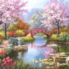 A photo of Fairyland - Paint By Numbers Kit painting