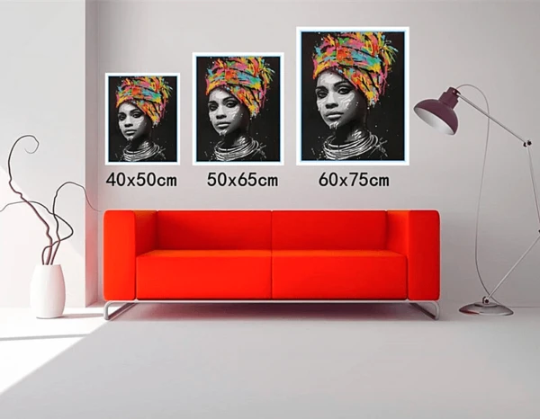 Paint by Numbers Kit Diving Turtle - Just Paint by Number