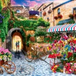Paint By Numbers Kit Landscape Flower - Just Paint by Number
