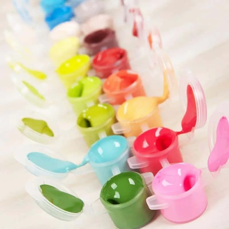 Abstract Elephant Paint By Numbers Kit - Just Paint by Number