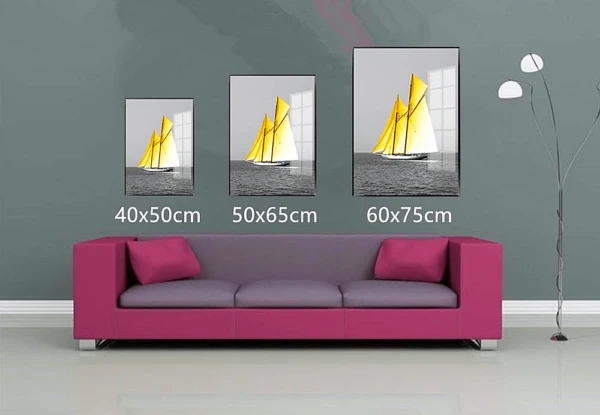 Paint by Numbers Kit Landscape Small Town - Just Paint by Number
