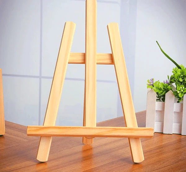 Tabletop Diy Wood Easel 21x28cm Stand Display Holder