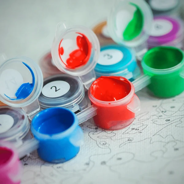 Paint By Numbers Kit Landscape Colorful - Just Paint by Number