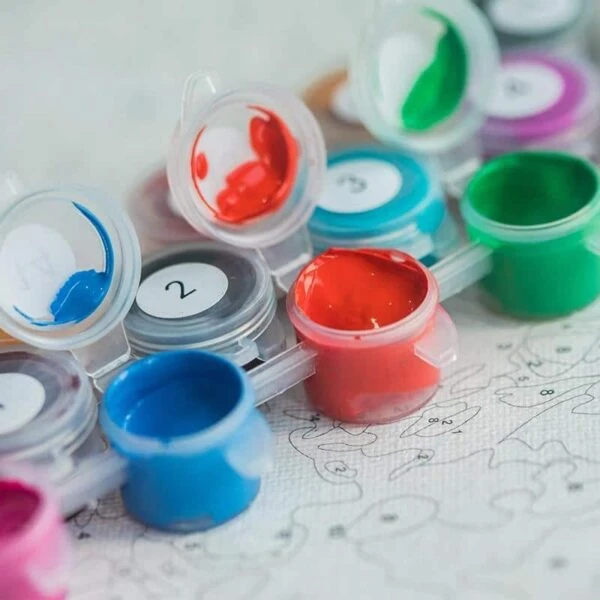 Paint By Numbers Kit Landscape Flower - Just Paint by Number