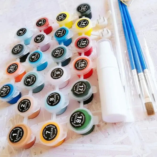 Paint by Numbers Kit City Landscape - Just Paint by Number