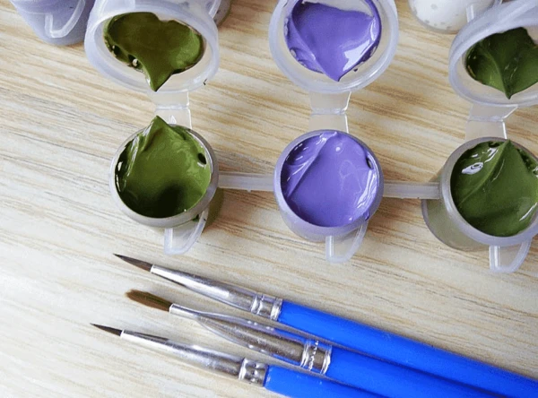 Paint by Numbers Kit Landscape Bicycle - Just Paint by Number