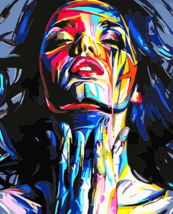 Paint by Numbers Kit Abstract Woman