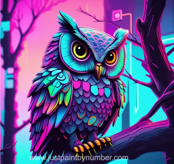 Diamond Painting Kit - Owl