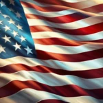 Image of Paint By Number American Flag